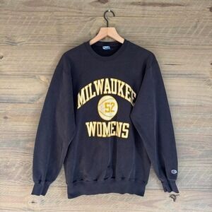 Vintage 90s Champion Milwaukee Women's Basketball Crewneck